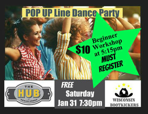 Pop Up Line Dance Party