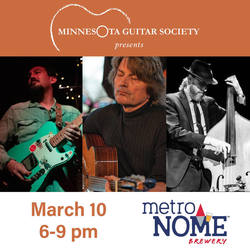 MN Guitar Society Monthly FREE Concert - Song Writers and Jazz Wizards!