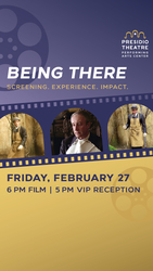 "Being There" Film Screening, Conversation, and Raffle