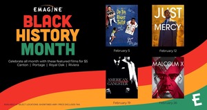 Black History Month: $5 Film Series at Select Michigan Emagine Theaters
