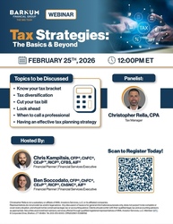 Webinar Tax Strategies: The Basics & Beyond