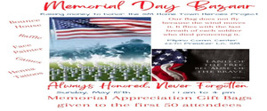 Memorial Day Bazaar
