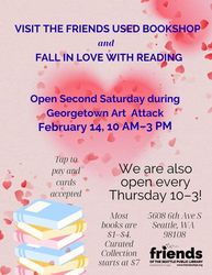 Fall in Love with Reading: Valentine's Day at the Georgetown Used Bookshop