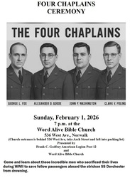 Four Chaplains Ceremony