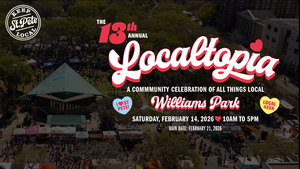 LOCALTOPIA, "A Community Celebration of All Things Local"