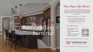 Kitchen & Bath Remodeling Seminar | Worthington's Carmel Showroom