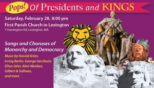 The Master Singers of Lexington Present "Pops! Of Presidents and Kings"