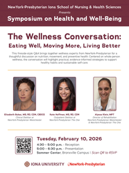 Symposium on Health and Well-Being: NewYork-Presbyterian Iona School of Nursing & Health Sciences