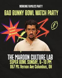 Bad Bunny Half Time Super Bowl Watch Party