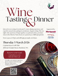 Cyprian's Wine Dinner
