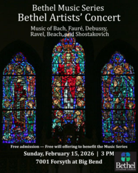 Bethel Artists' Concert