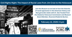 Civil Rights Night – February 12, 6-7pm