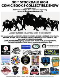 30th Stockdale High School Comic Book & Collectible Show