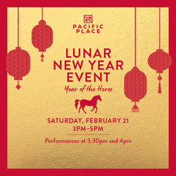 PACIFIC PLACE CELEBRATES LUNAR NEW YEAR