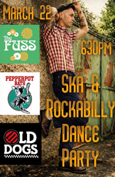 Old Dogs // Pepperpot Bats // The Fuss LIVE at Cult