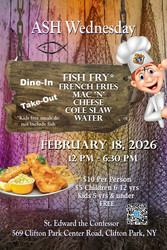 Ash Wednesday Fish Fry
