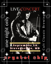 Crystal Ship (The Doors Tribute) LIVE at Cult