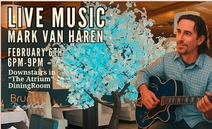 Live Music with Mark Van Haren!