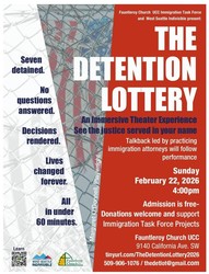 The Detention Lottery: An Immersive Theater Experience, Plus Talkback with Immigration Attorneys