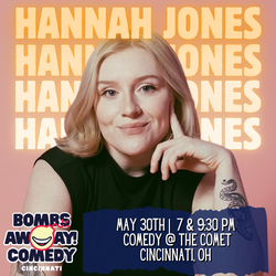 Comedy At The Comet | HANNAH JONES