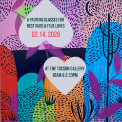 Valentine's Day Acrylic Painting Class