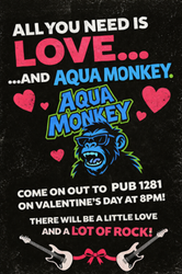 Aqua Monkey LIVE at Pub 1281