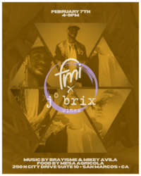 Fill Me In DJ Party & Mesa Agricola Pop-Up at J. Brix Wines North City