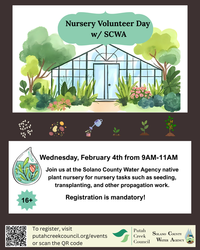 Bi-Monthly Nursery Volunteer Day w/ SCWA