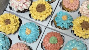 Spring Cupcake Decorating