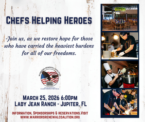 Chefs Helping Heroes - Stars, Stripes & Signature Bites