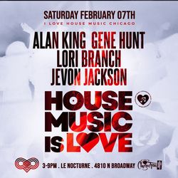 House Music is Love Day Party.