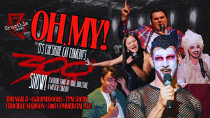 Oh, My! It's Cheshire Cat Comedy's 300th Show!