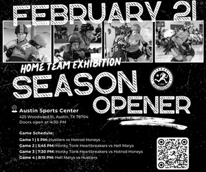 Texas Rollergirls Home Team Exhibition