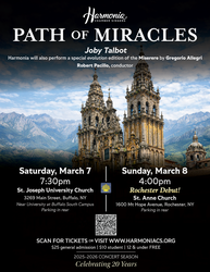 Path of Miracles by Harmonia Chamber Singers