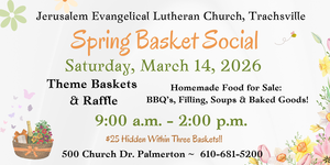 Annual Spring Basket Social