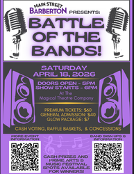 Main Street Barberton Presents: Battle of the Bands