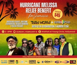 Burning Spear & Third World: Hurricane Melissa Relief Benefit Concert