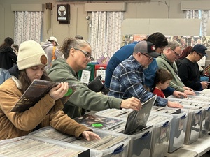 Vinyl Record Fun! The Bel AIr Record Riot! Sun February 22nd @The Bel AIr Armory, 10 AM-4 PM CDs too