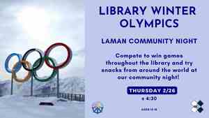 Library Winter Olympics: Laman Community Night