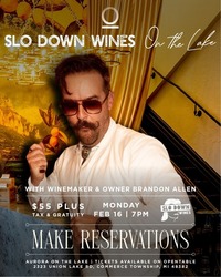 Wine Dinner with Slo Down Wines