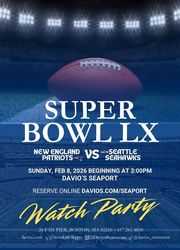 SUPER BOWL SUNDAY at Davio's Seaport