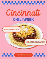 Cincinnati Chili Week 2026