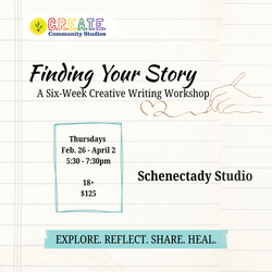 Finding Your Story: A 6-Week Creative Writing Workshop