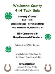Waukesha County 4-H Tack Sale