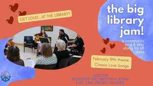 Library Jam: A Community Sing & Play Along For All Ages (Registration Recommended)