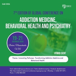 7th Edition of Global Conference on Addiction Medicine, Behavioral Health and Psychiatry
