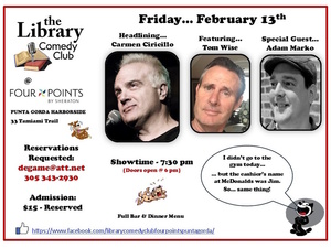 The Library Comedy Club Show