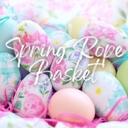 Spring Rope Basket