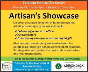 Saratoga Springs Artisan's Showcase