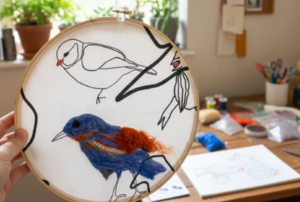 Textile Workshop | Beginners Wool Painting with Tami Fuller